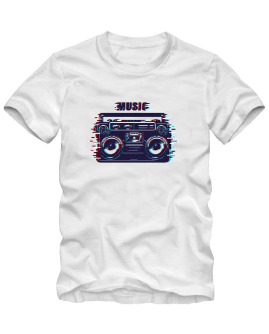 marškinėliai Music Sound